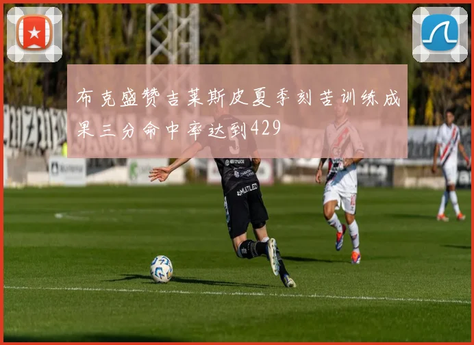 布克盛赞吉莱斯皮夏季刻苦训练成果三分命中率达到429